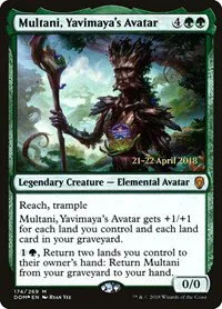 Multani, Yavimaya's Avatar - Foil Multani Yavimaya S Avatar