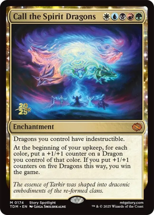 Call the Spirit Dragons - Foil Call The Spirit Dragons