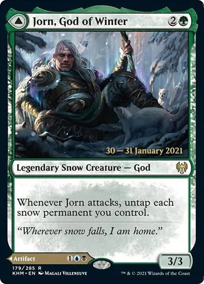 Jorn, God of Winter - Foil Jorn God Of Winter
