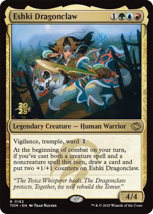 Eshki Dragonclaw - Foil Eshki Dragonclaw