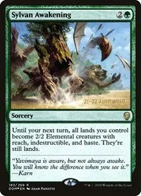 Sylvan Awakening - Foil Sylvan Awakening
