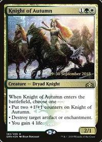 Knight of Autumn - Foil Knight Of Autumn