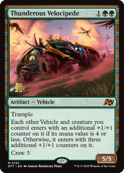 Thunderous Velocipede - Foil Thunderous Velocipede