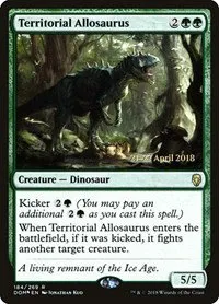 Territorial Allosaurus - Foil Territorial Allosaurus