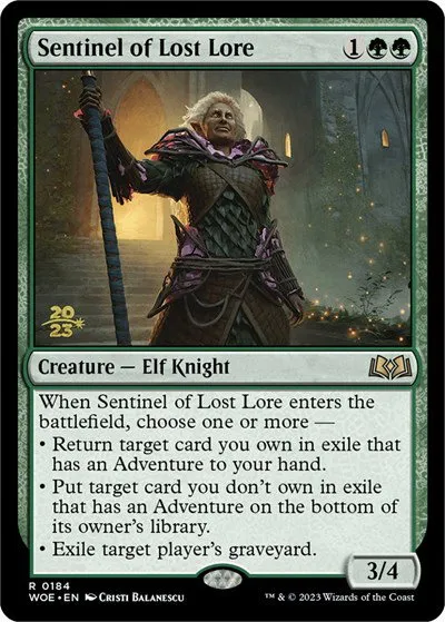Sentinel of Lost Lore - Foil Sentinel Of Lost Lore