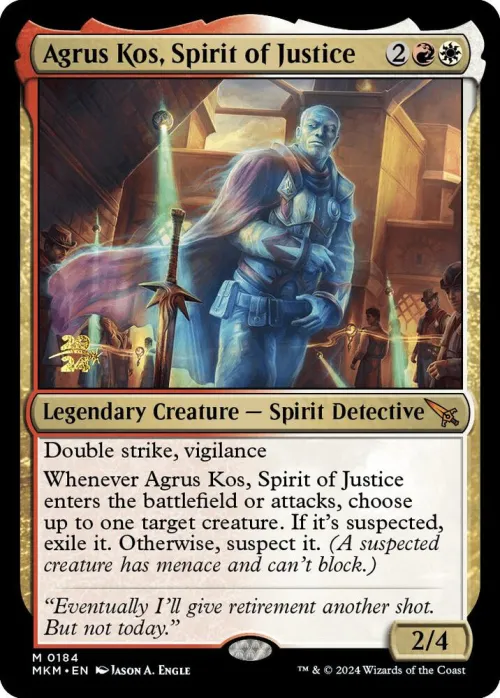 Agrus Kos, Spirit of Justice - Foil Agrus Kos Spirit Of Justi