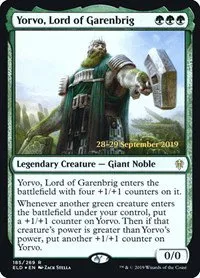 Yorvo, Lord of Garenbrig - Foil Yorvo Lord Of Garenbrig