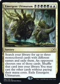 Emergent Ultimatum - Foil Emergent Ultimatum
