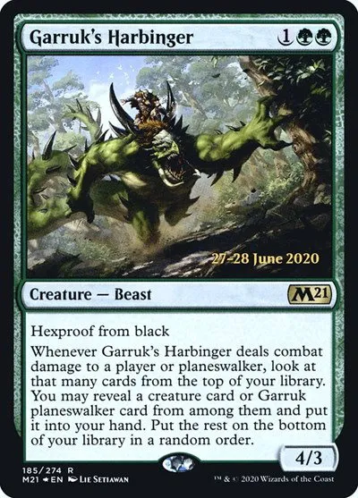 Garruk's Harbinger - Foil Garruk S Harbinger