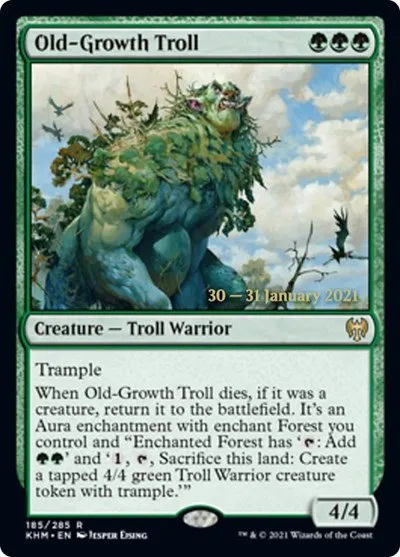 Old-Growth Troll - Foil Old Growth Troll