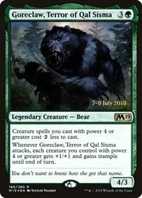 Goreclaw, Terror of Qal Sisma - Foil Goreclaw Terror Of Qal Si