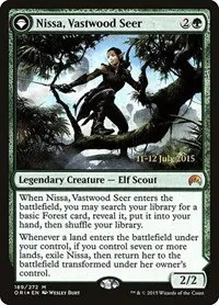 Nissa, Vastwood Seer - Foil Nissa Vastwood Seer