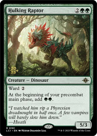 Hulking Raptor - Foil Hulking Raptor