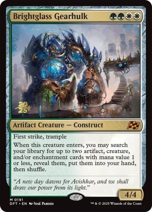 Brightglass Gearhulk - Foil Brightglass Gearhulk