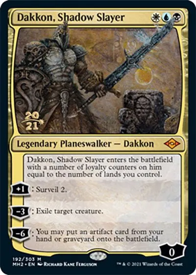 Dakkon, Shadow Slayer - Foil Dakkon Shadow Slayer