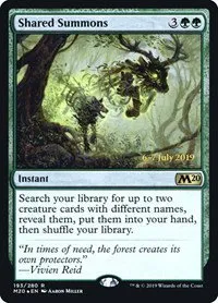 Shared Summons - Foil Shared Summons