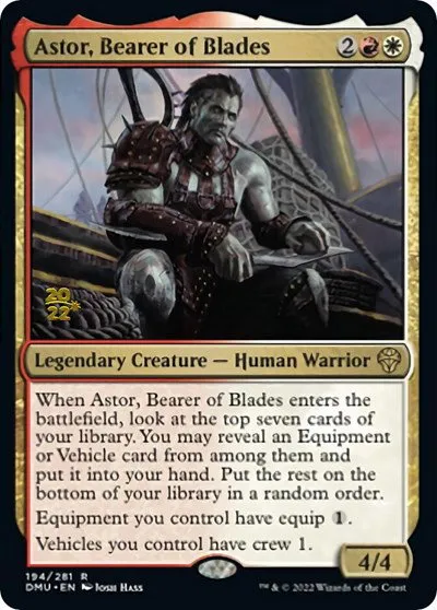 Astor, Bearer of Blades - Foil Astor Bearer Of Blades
