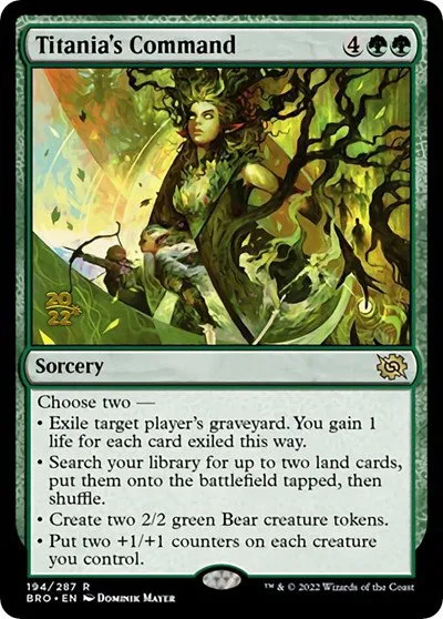 Titania's Command - Foil Titania S Command