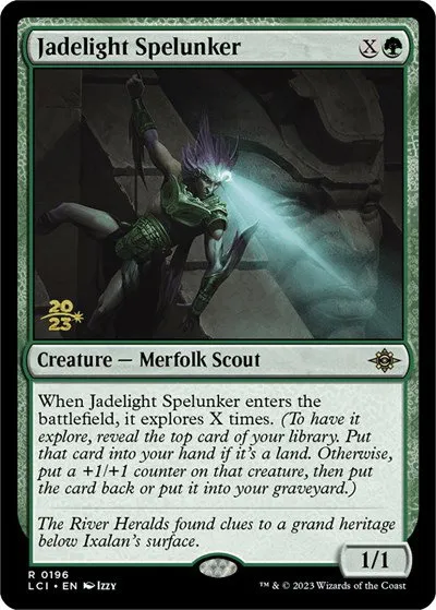 Jadelight Spelunker - Foil Jadelight Spelunker