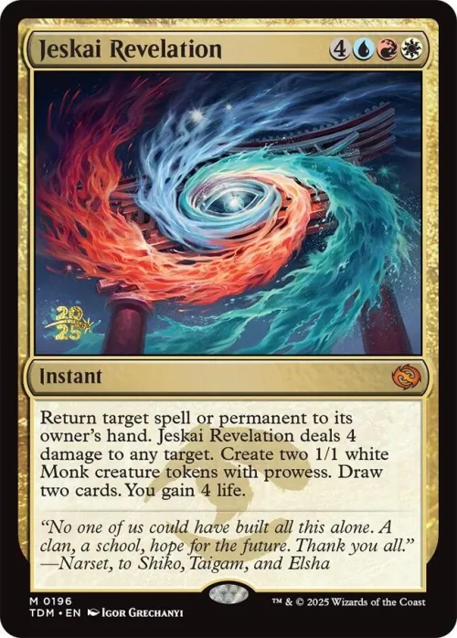 Jeskai Revelation - Foil Jeskai Revelation