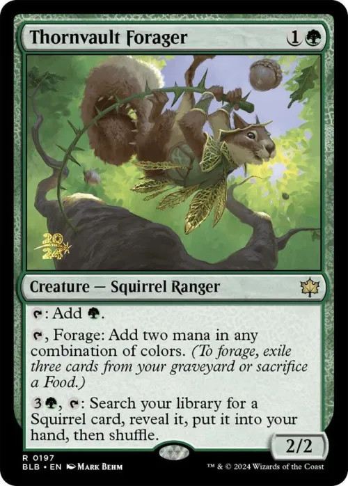 Thornvault Forager - Foil Thornvault Forager