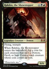 Rakdos, the Showstopper - Foil Rakdos The Showstopper