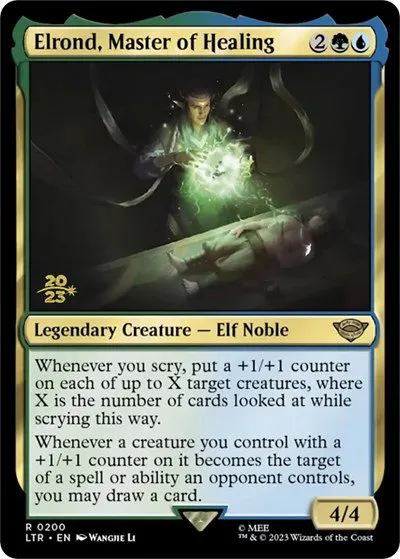 Elrond, Master of Healing - Foil Elrond Master Of Healing