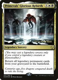 Primevals' Glorious Rebirth - Foil Primevals Glorious Rebirt