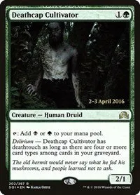 Deathcap Cultivator - Foil Deathcap Cultivator