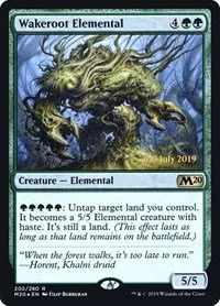Wakeroot Elemental - Foil Wakeroot Elemental