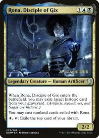 Rona, Disciple of Gix - Foil Rona Disciple Of Gix