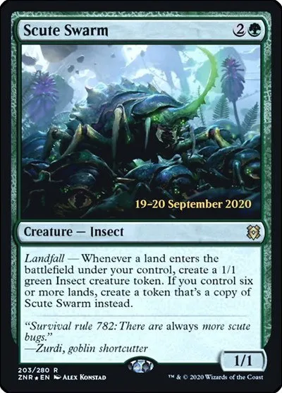 Scute Swarm - Foil Scute Swarm