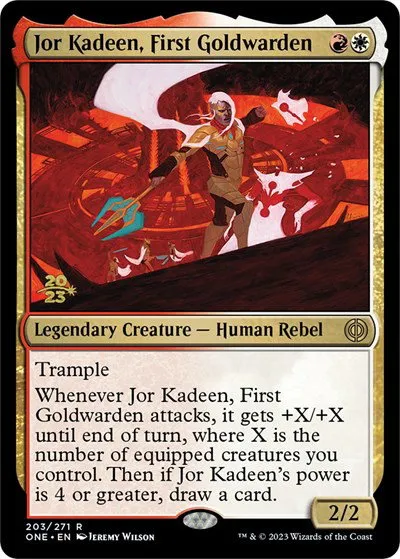 Jor Kadeen, First Goldwarden - Foil Jor Kadeen First Goldward