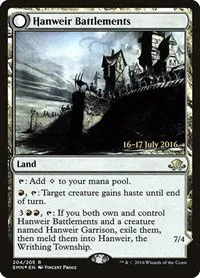 Hanweir Battlements - Foil Hanweir Battlements