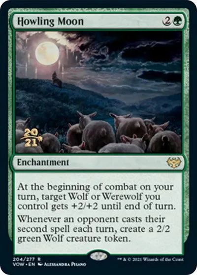 Howling Moon - Foil Howling Moon