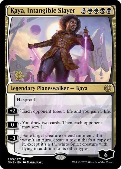 Kaya, Intangible Slayer - Foil Kaya Intangible Slayer