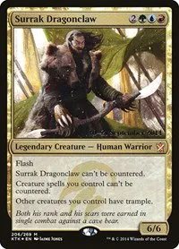 Surrak Dragonclaw - Foil Surrak Dragonclaw