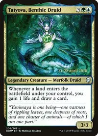Tatyova, Benthic Druid - Foil Tatyova Benthic Druid
