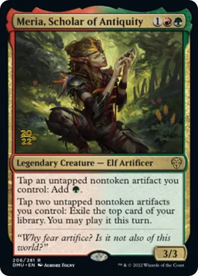 Meria, Scholar of Antiquity - Foil Meria Scholar Of Antiquit