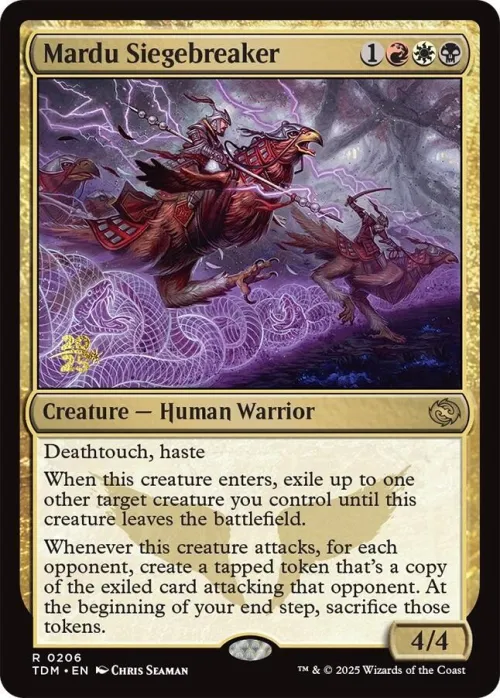 Mardu Siegebreaker - Foil Mardu Siegebreaker