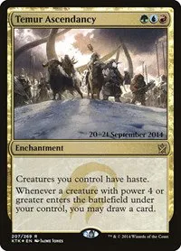 Temur Ascendancy - Foil Temur Ascendancy