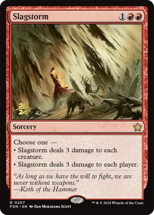 Slagstorm - Foil Slagstorm