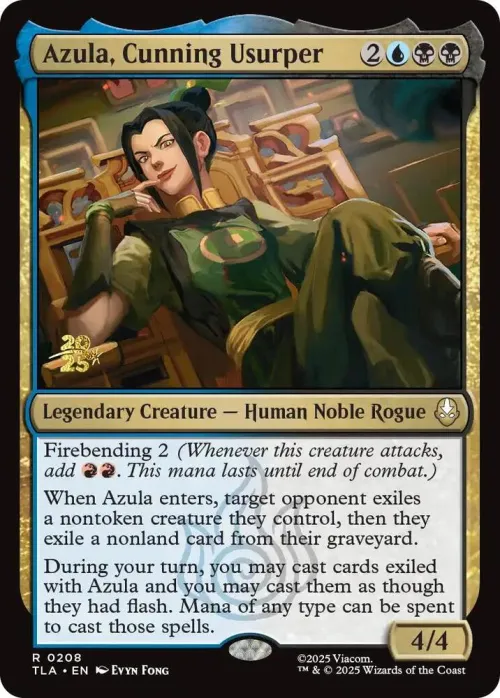 Azula, Cunning Usurper - Foil Azula Cunning Usurper