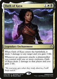 Oath of Kaya - Foil Oath Of Kaya