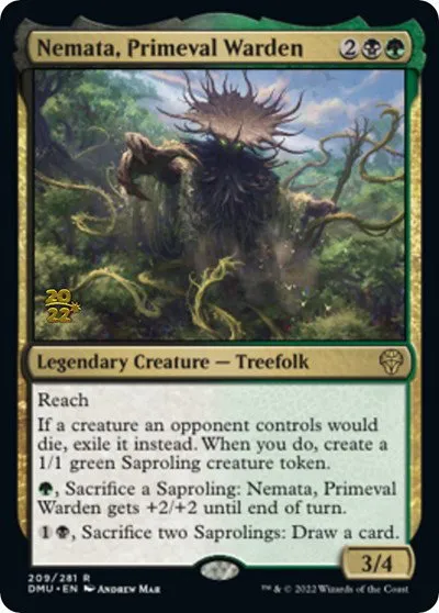Nemata, Primeval Warden - Foil Nemata Primeval Warden