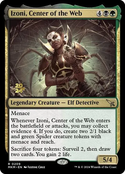 Izoni, Center of the Web - Foil Izoni Center Of The Web