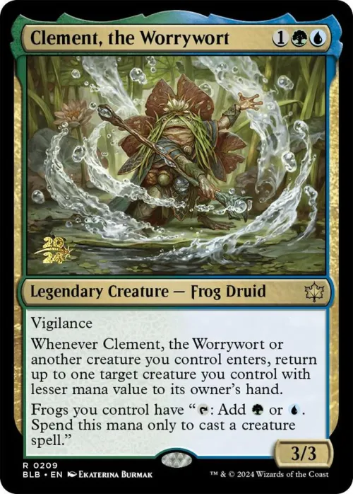 Clement, the Worrywort - Foil Clement The Worrywort