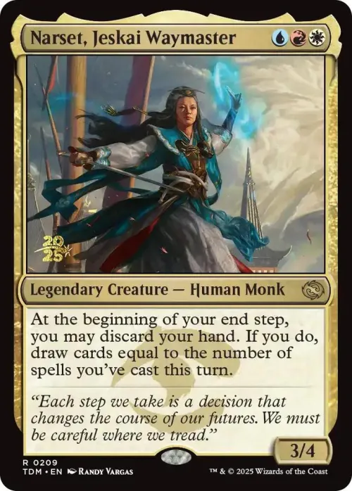 Narset, Jeskai Waymaster - Foil Narset Jeskai Waymaster
