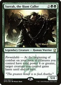Surrak, the Hunt Caller - Foil Surrak The Hunt Caller