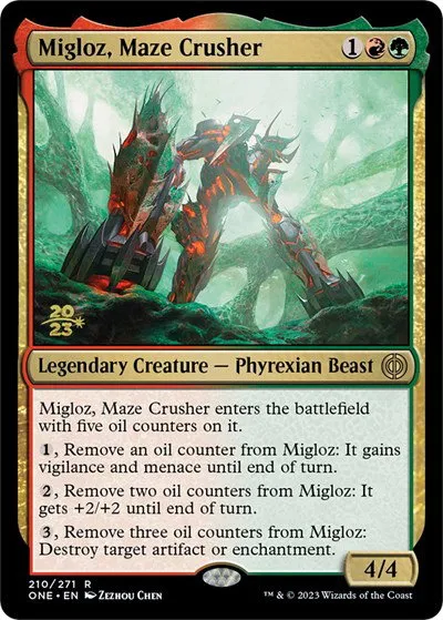 Migloz, Maze Crusher - Foil Migloz Maze Crusher